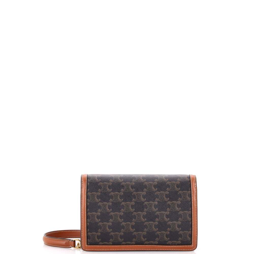 Celine Margo Triomphe Wallet On Chain #202790C24B - Picture 3 of 6